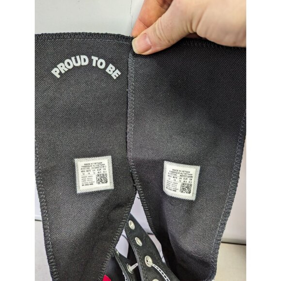 NEW Chuck Taylor All Star XXHi Pride Unisex High Top Sneaker Rainbow Flame M12 - Picture 10 of 10